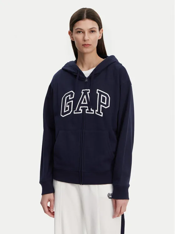 Gap Μπλούζα · Σκούρο μπλε · Relaxed Fit