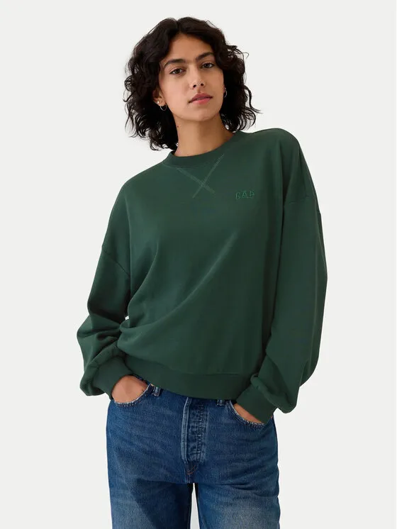 Gap Μπλούζα · Πράσινο · Regular Fit