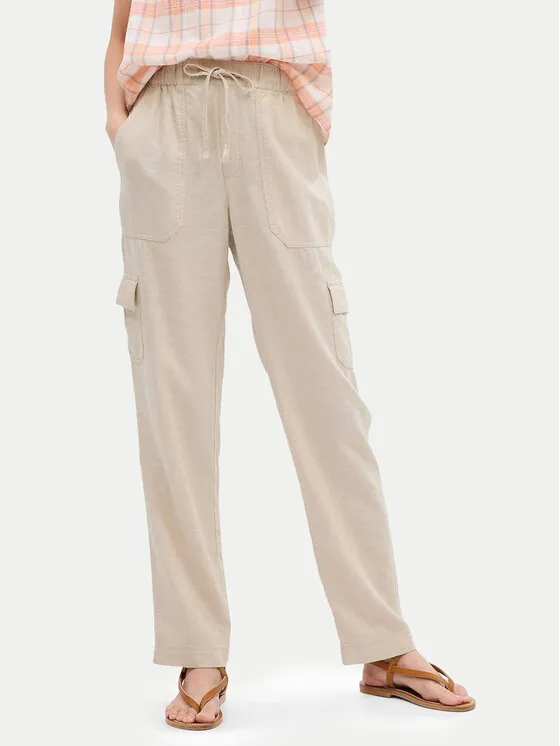 Gap Παντελόνι υφασμάτινο · Μπεζ · Regular Fit