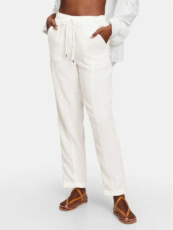 Gap Παντελόνι υφασμάτινο · Εκρού · Regular Fit