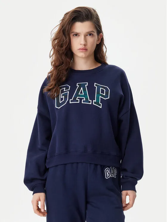 Gap Μπλούζα · Σκούρο μπλε · Regular Fit