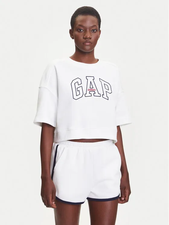 Gap Μπλούζα · Λευκό · Oversize