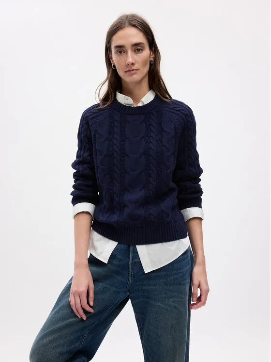 Gap Πουλόβερ · Σκούρο μπλε · Regular Fit