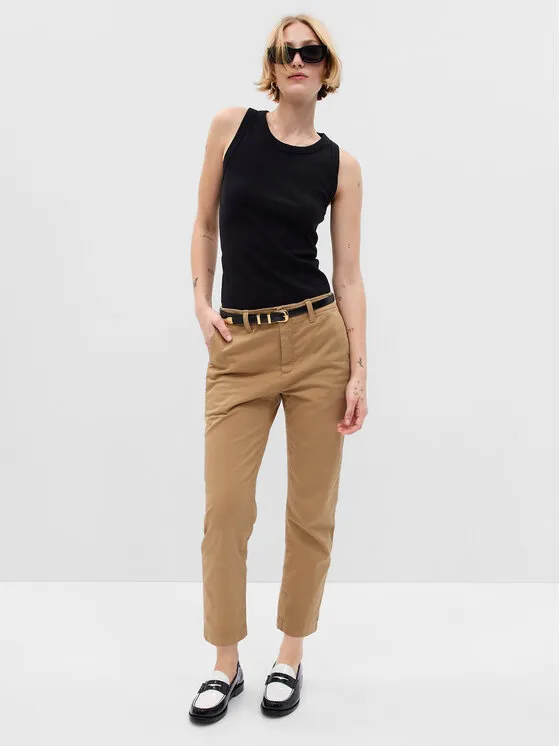 Gap Παντελόνι υφασμάτινο · Καφέ · Regular Fit