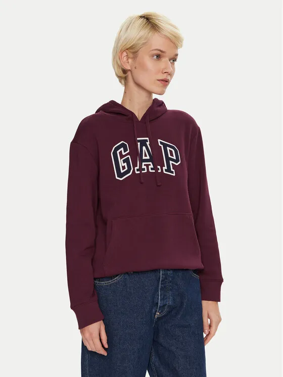 Gap Μπλούζα · Μπορντό · Regular Fit