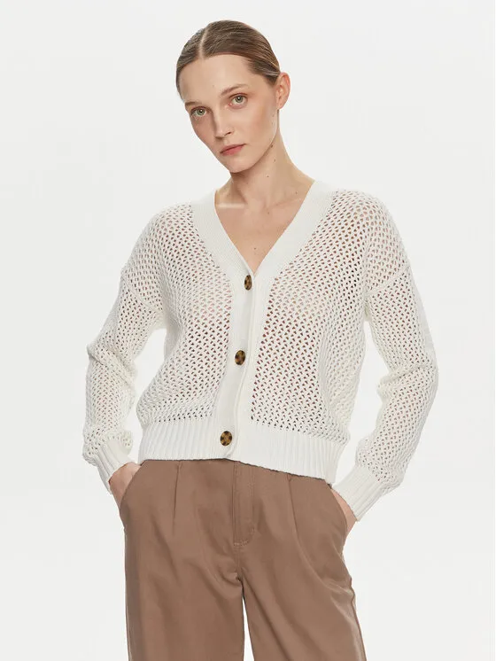 Gap Ζακέτα · Λευκό · Relaxed Fit