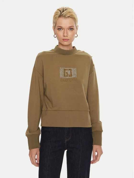 Gaudi Μπλούζα · Χακί · Regular Fit