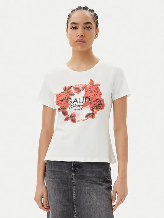 Gaudi T-Shirt · Εκρού