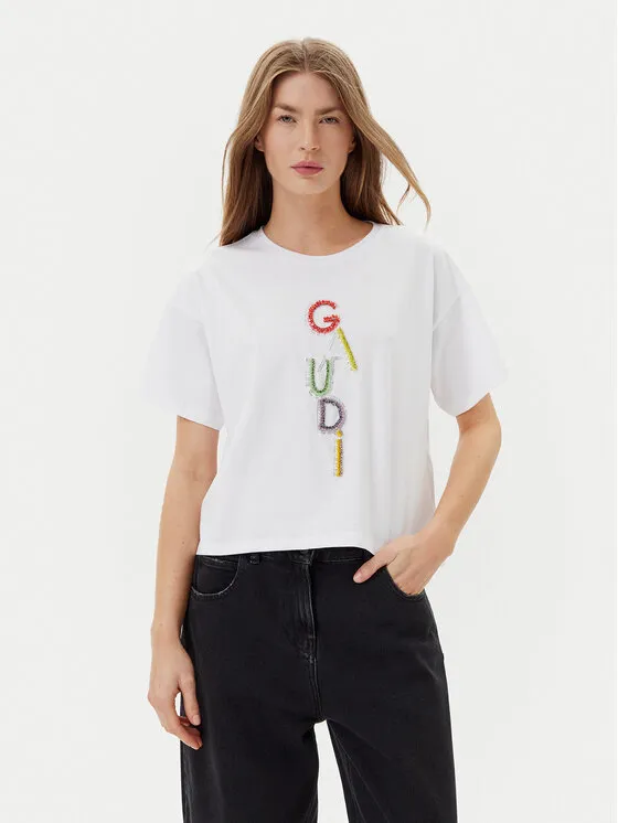 Gaudi T-Shirt · Λευκό