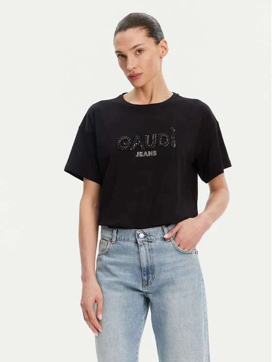 Gaudi T-Shirt · Μαύρο