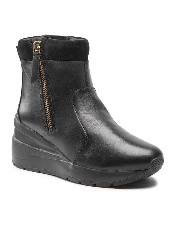 Geox Μποτάκια · Μαύρο · 7 cm