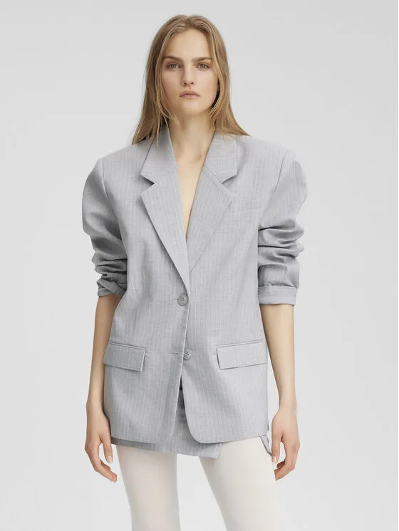 Gestuz Σακάκι · Γκρι · Relaxed Fit