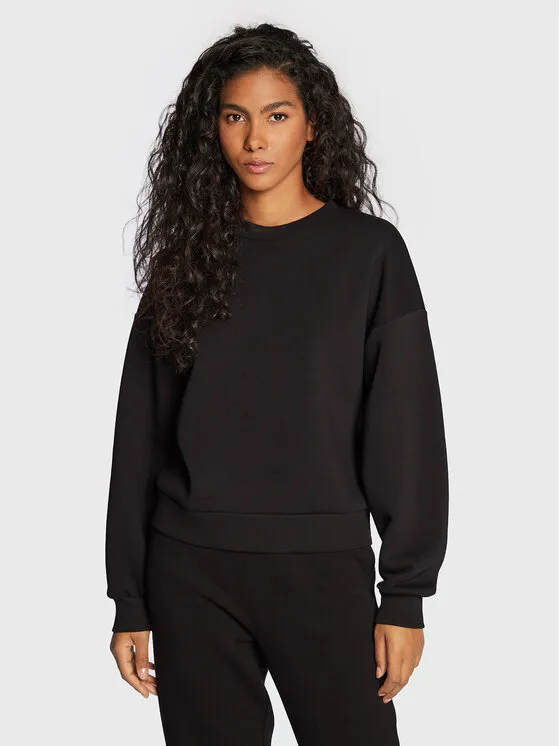 Gina Tricot Μπλούζα · Μαύρο · Relaxed Fit