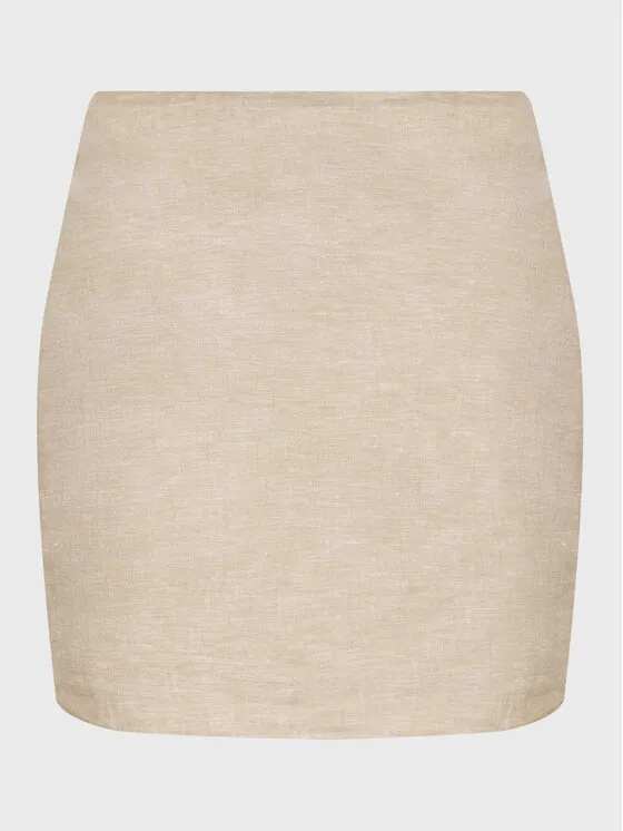 Gina Tricot Φούστα mini · Μπεζ · Mini