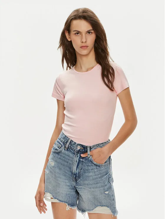 Gina Tricot T-Shirt · Ροζ