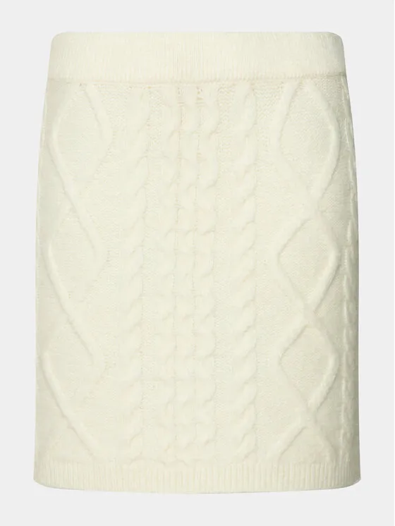 Gina Tricot Φούστα pencil · Λευκό