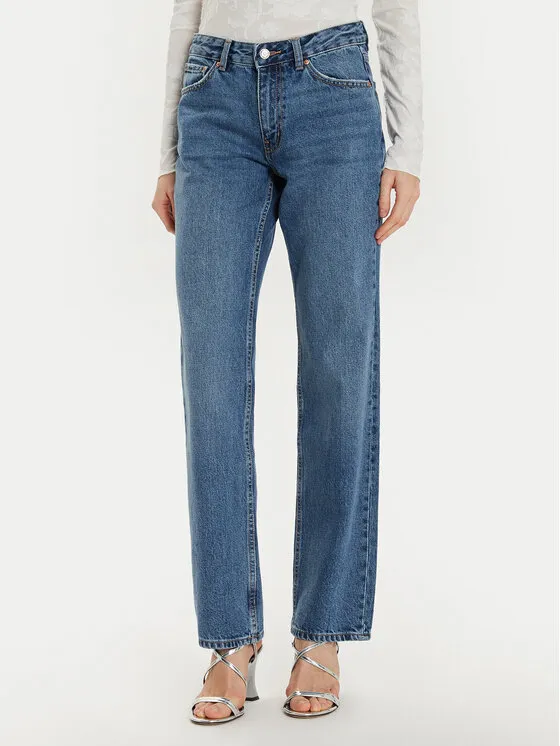 Gina Tricot Τζιν · Σκούρο μπλε · Regular Fit