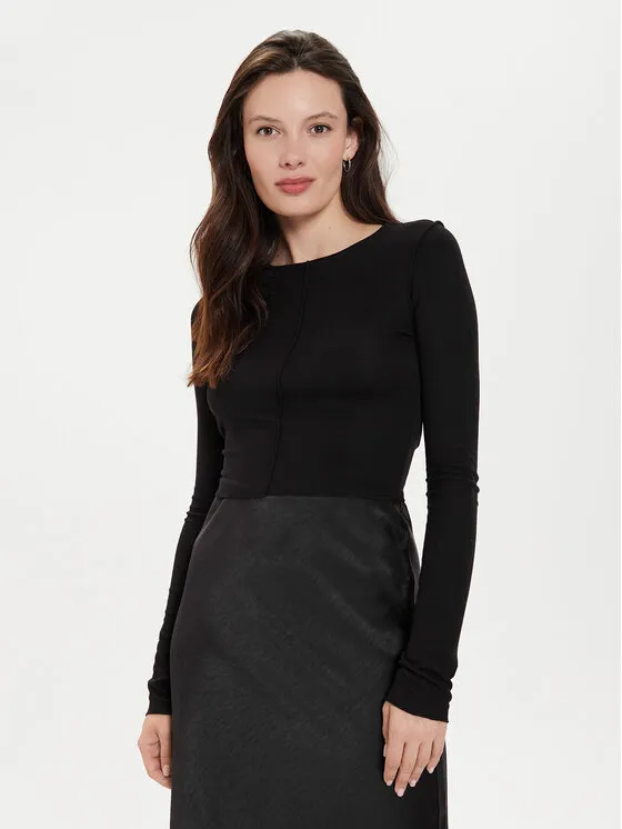 Gina Tricot Μπλουζάκι · Μαύρο