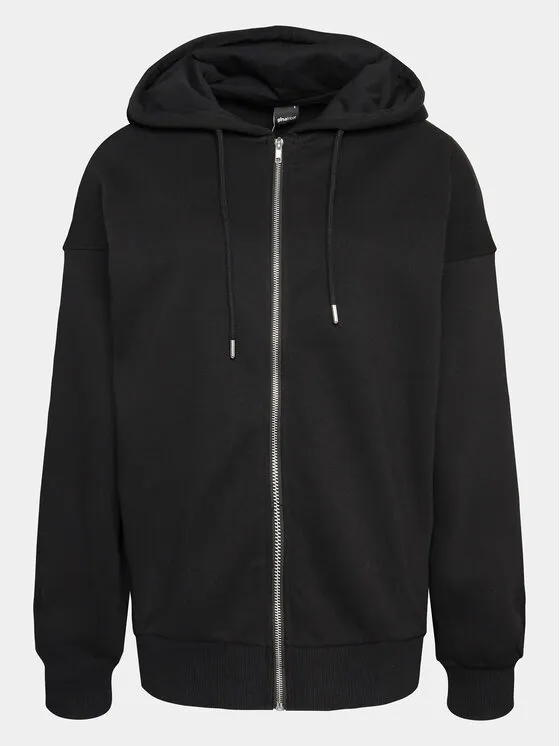 Gina Tricot Μπλούζα · Μαύρο · Oversize