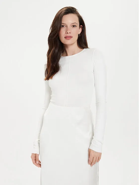 Gina Tricot Μπλουζάκι · Λευκό