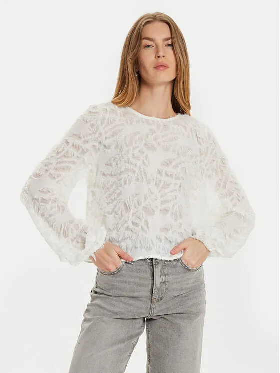 Gina Tricot Μπλουζάκι · Λευκό