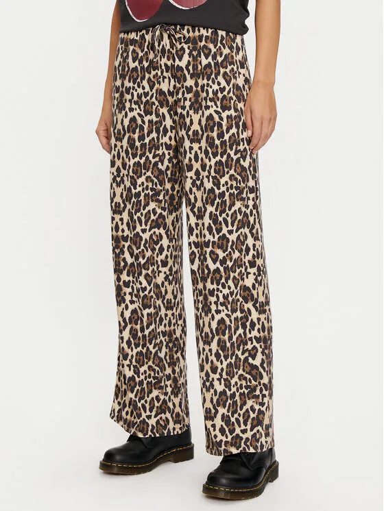 Gina Tricot Παντελόνι υφασμάτινο · Καφέ · Regular Fit