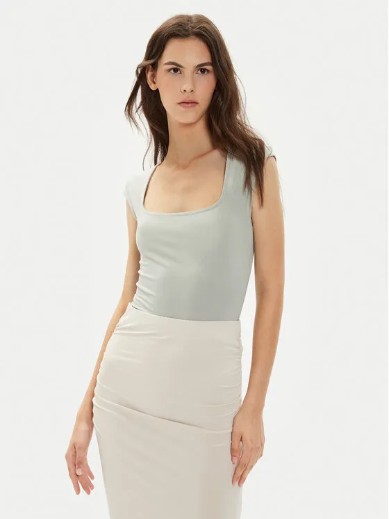 Gina Tricot Τοπ · Γκρι