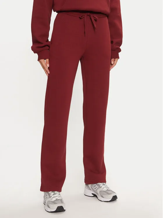 Gina Tricot Παντελόνι φόρμας · Κόκκινο · Relaxed Fit