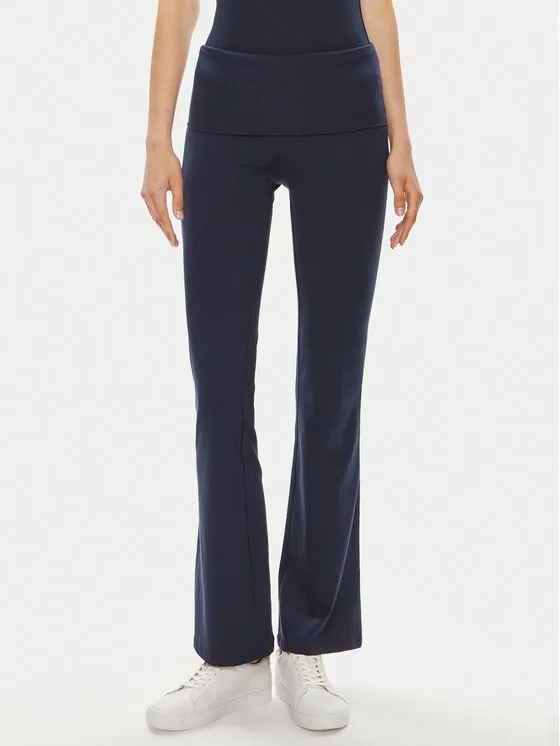 Gina Tricot Παντελόνι υφασμάτινο · Σκούρο μπλε · Regular Fit