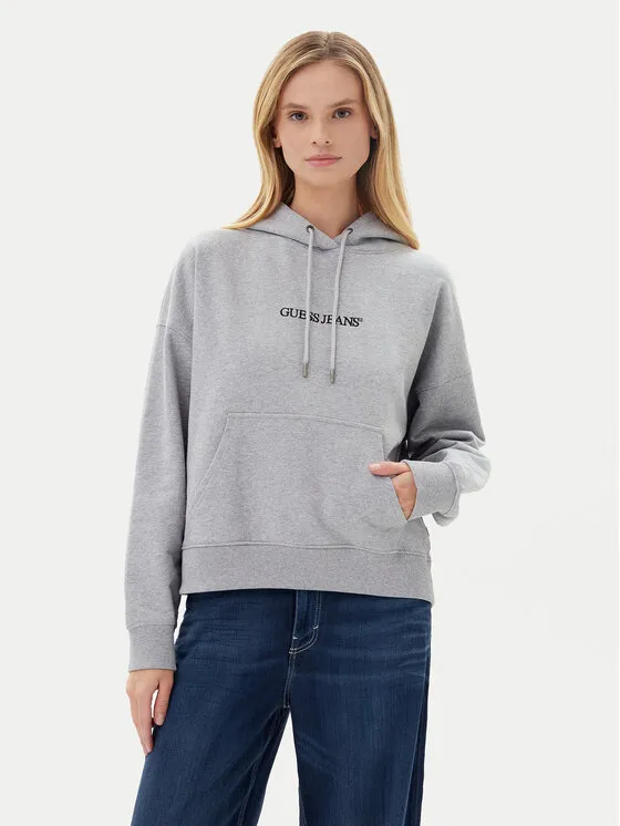 Guess Jeans Μπλούζα · Γκρι · Oversize