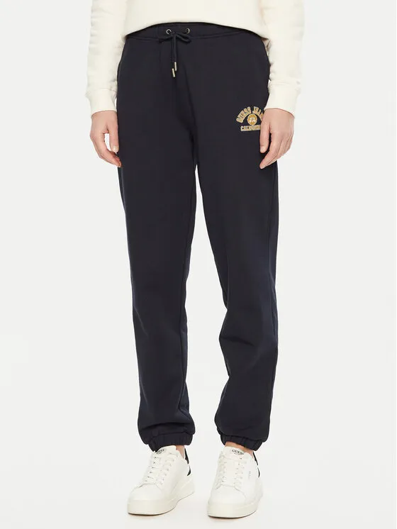 Guess Jeans Παντελόνι φόρμας · Μαύρο · Regular Fit