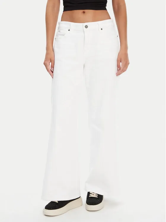 Guess Jeans Τζιν · Λευκό · Regular Fit