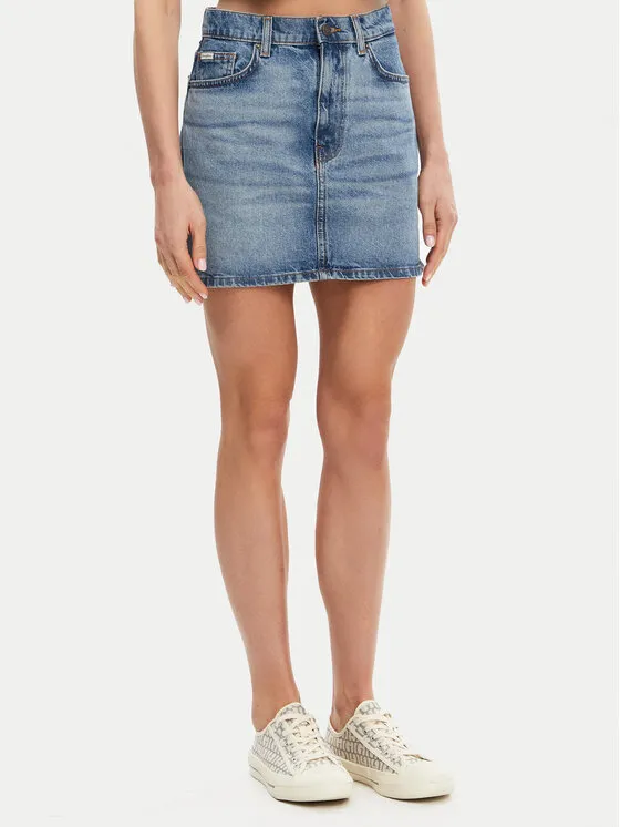 Guess Jeans Φούστα τζιν · Μπλε · Mini