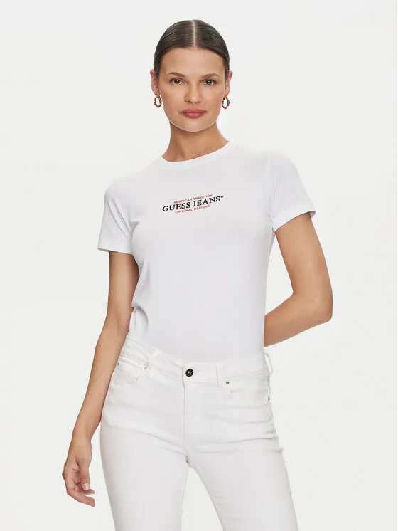 Guess Jeans T-Shirt · Λευκό