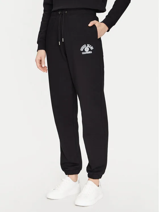Guess Jeans Παντελόνι φόρμας · Μαύρο · Regular Fit