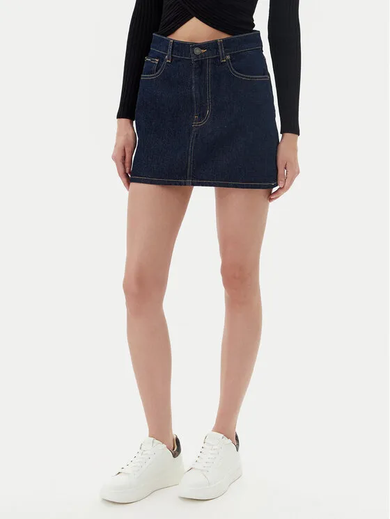 Guess Jeans Φούστα τζιν · Σκούρο μπλε