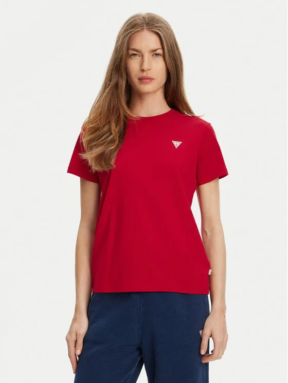 Guess Jeans T-Shirt · Κόκκινο