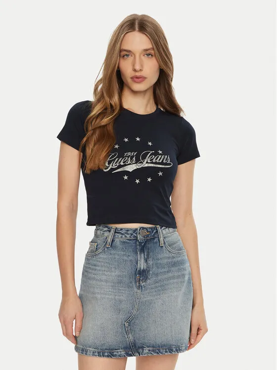 T-Shirt · Σκούρο μπλε