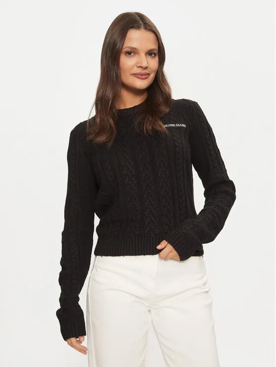 Guess Jeans Πουλόβερ · Μαύρο · Regular Fit
