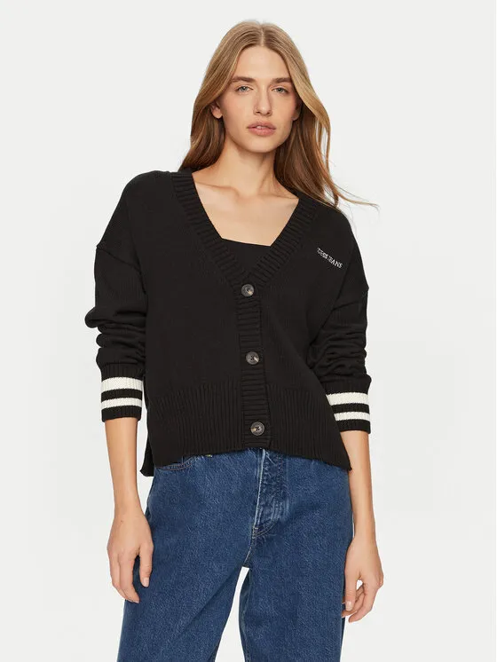 Guess Jeans Ζακέτα · Μαύρο · Regular Fit