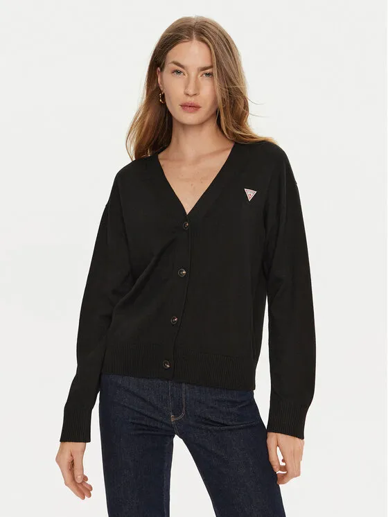 Guess Jeans Ζακέτα · Μαύρο · Regular Fit