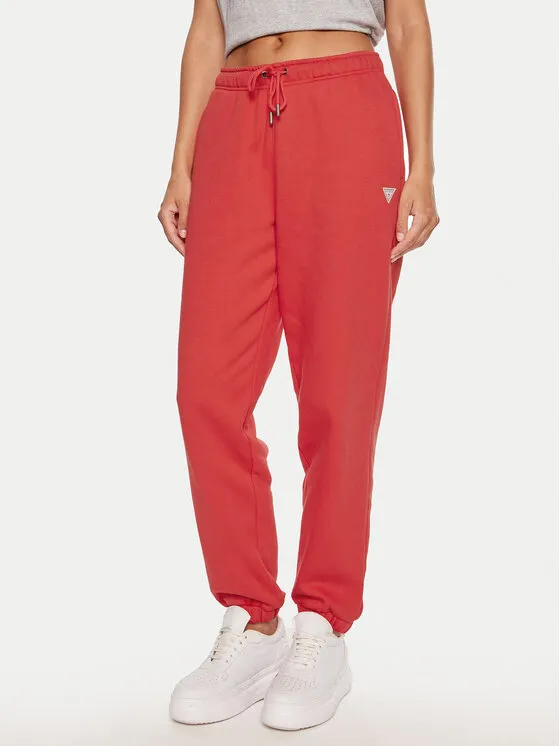 Guess Jeans Παντελόνι φόρμας · Κόκκινο · Regular Fit