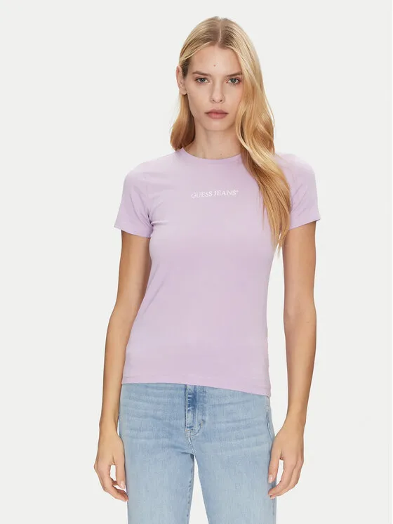 Guess Jeans T-Shirt · Μωβ