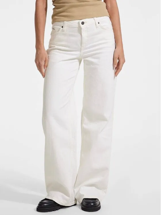 Guess Jeans Τζιν · Λευκό · Regular Fit