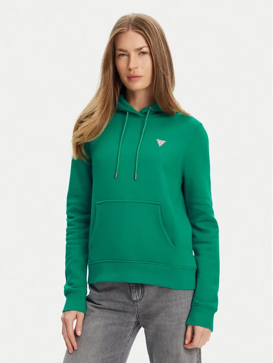 Guess Jeans Μπλούζα · Πράσινο · Regular Fit