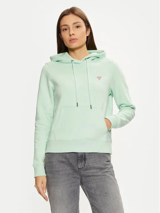 Guess Jeans Μπλούζα · Πράσινο · Regular Fit