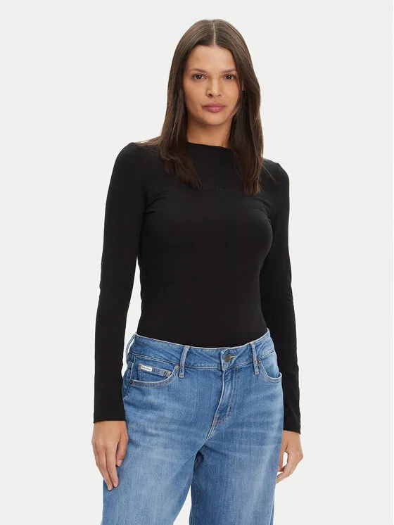 Guess Jeans Μπλουζάκι · Μαύρο