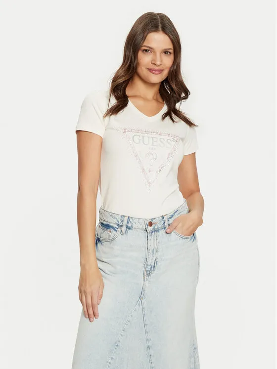 T-Shirt · Εκρού