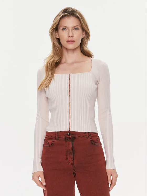 Ζακέτα · Μπεζ · Slim Fit