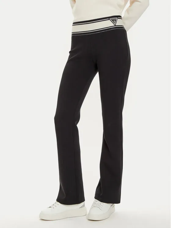 Παντελόνι Palazzo · Μαύρο · Regular Fit